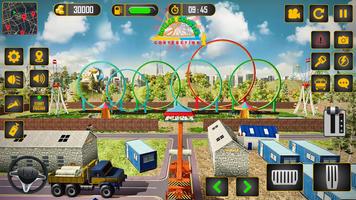Achterbahn-Builder-Spiel Screenshot 1