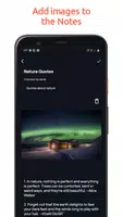 برنامه‌نما Notes App عکس از صفحه