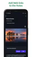 برنامه‌نما Notes App عکس از صفحه