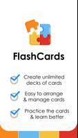 Flashcards - Create & Study Affiche