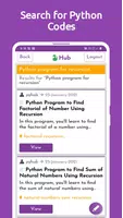 برنامه‌نما PyHub عکس از صفحه