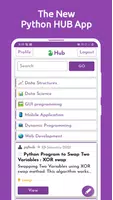 برنامه‌نما PyHub عکس از صفحه