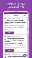 برنامه‌نما PyHub عکس از صفحه