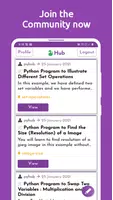 برنامه‌نما PyHub عکس از صفحه