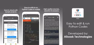 Python IDE Mobile Editor