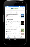 Arman - Artikel Islami Penuh Manfaat poster