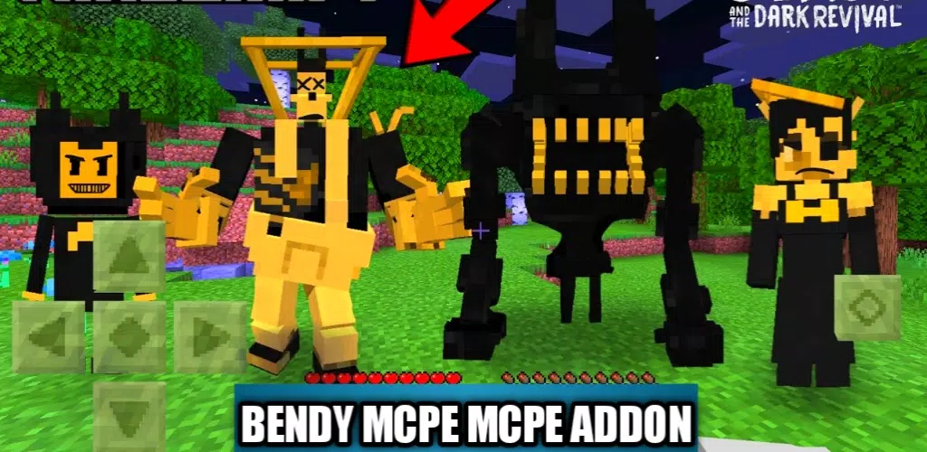 Download Bendy Dark revival For MCPE android on PC