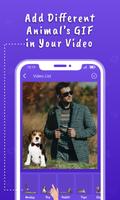 Animal GiF Video Maker ảnh chụp màn hình 1