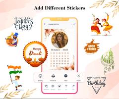 My Photo On Calendar Ekran Görüntüsü 1