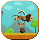 Jungle Lion Run أيقونة