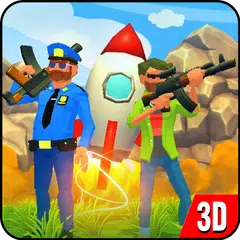 Battlelands War: Rocket Battle Royale 3D