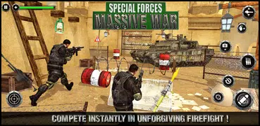 Military Special Forces Strike