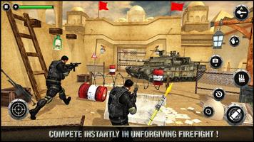 Poster gioco militare sparatutto tiro