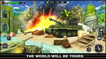 World War Army: Tank War Games اسکرین شاٹ 1