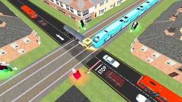 RailRoad Train Crossing Hit 3D screenshot 1