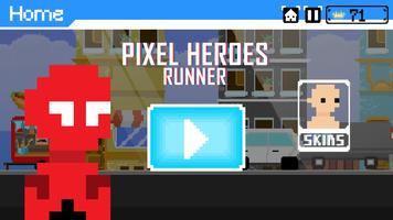Pixel Heroes Runner Affiche