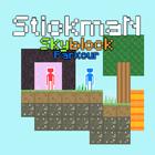Stickman Skyblock Parkour icône