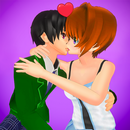 Secret Kiss: School girl Games APK