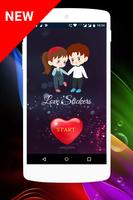 Love Stickers  for Facebook Plakat