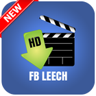 FB Leech - Free Video Downloader for FB-icoon