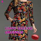 Long Sleeve Dresses أيقونة