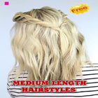 Medium Length Hairstyles ikona