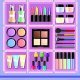 Isi game makeup organizer