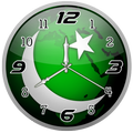Pakistan clock live wallpaper