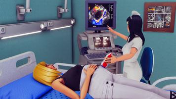 임산부 시뮬레이터 - 신생아 베이비 케어 임신 게임3D 스크린샷 1