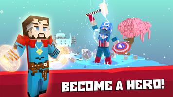 Craft Hero - Fusionskampf Plakat