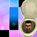 Skibidi Toilet: Piano Tiles biểu tượng