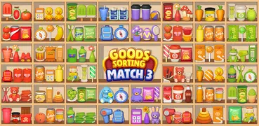 商品ソーティング：マッチ3パズル