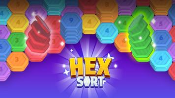 Pile hexa : jeu de tri Affiche