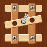 Mutter & Bolzen: Screw & Sort Zeichen