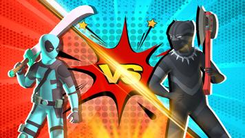 Poster Super Hero Fight Battle