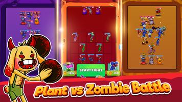 Zombie Survival: Merge Plants скриншот 1