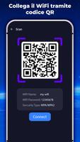 1 Schermata Mostra chiave password Wi-Fi