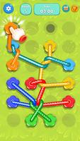 Poster Tangled Line-Knot Untie Puzzle