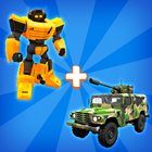 Merge Car Master: Robot Battle icon