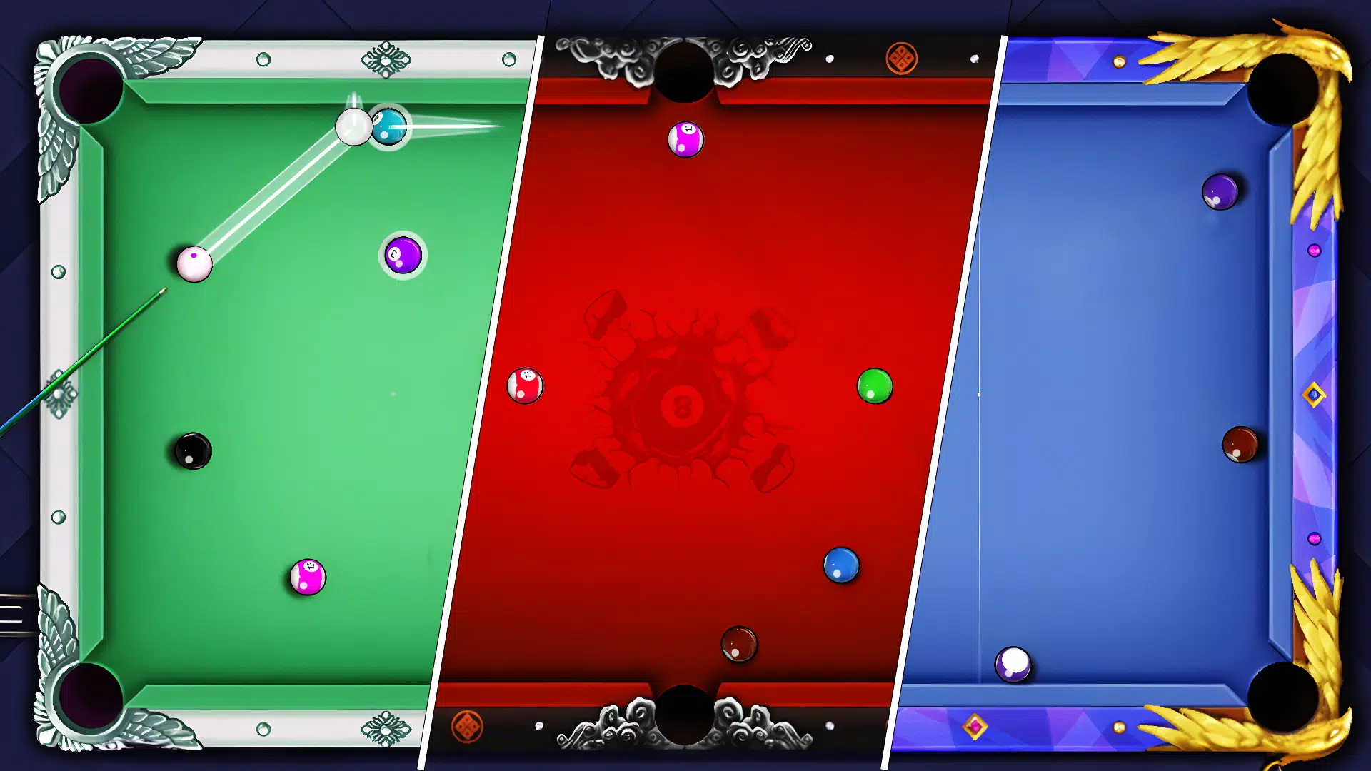 8 Ball Clash - Sinuca Bilhar O - Baixar APK para Android