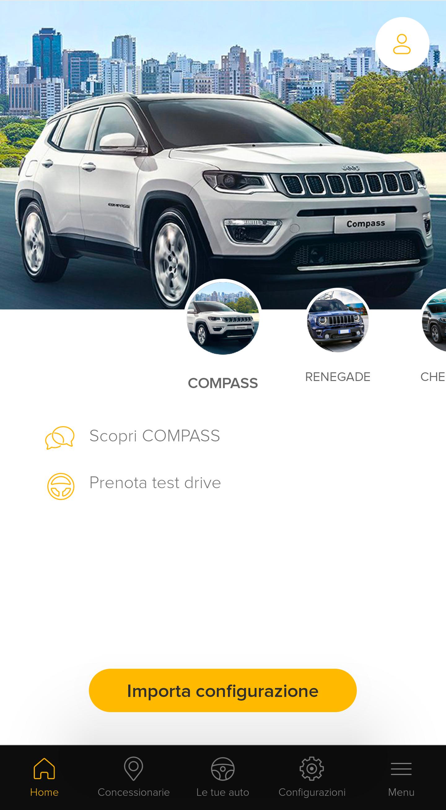app su uconnect scarica