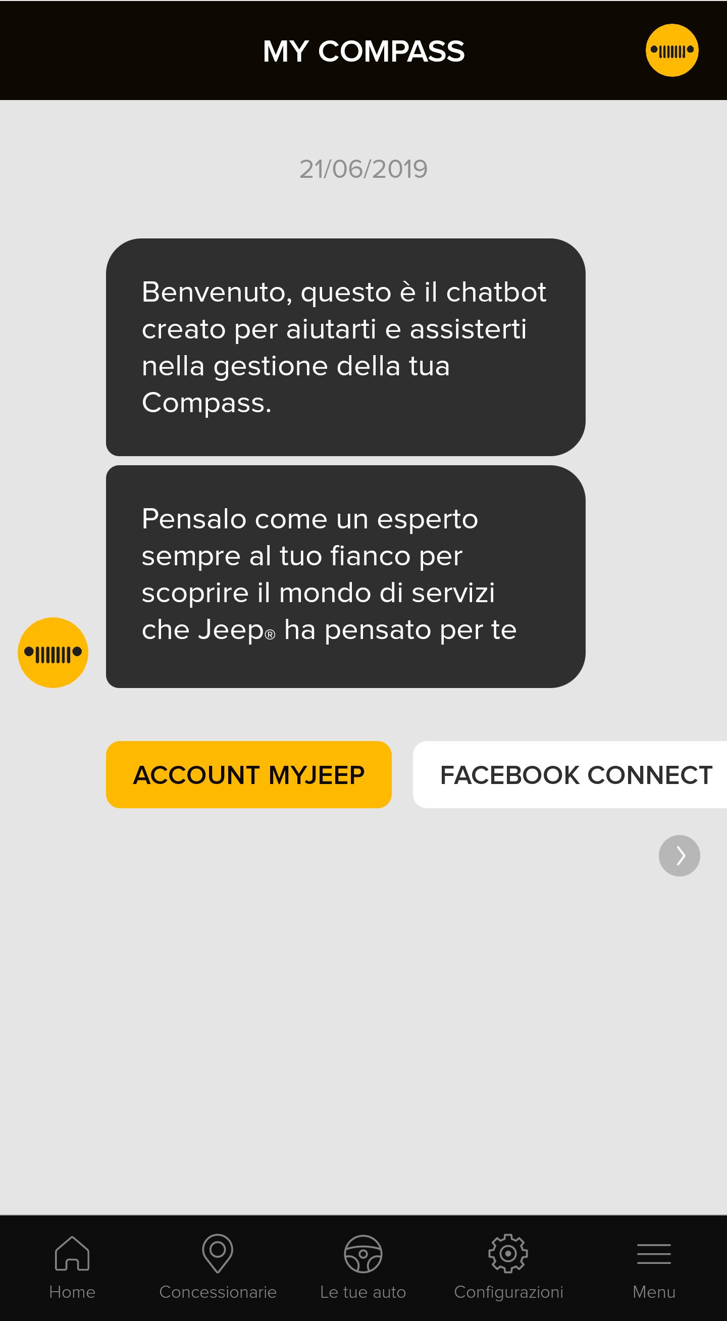 scarica app my compass