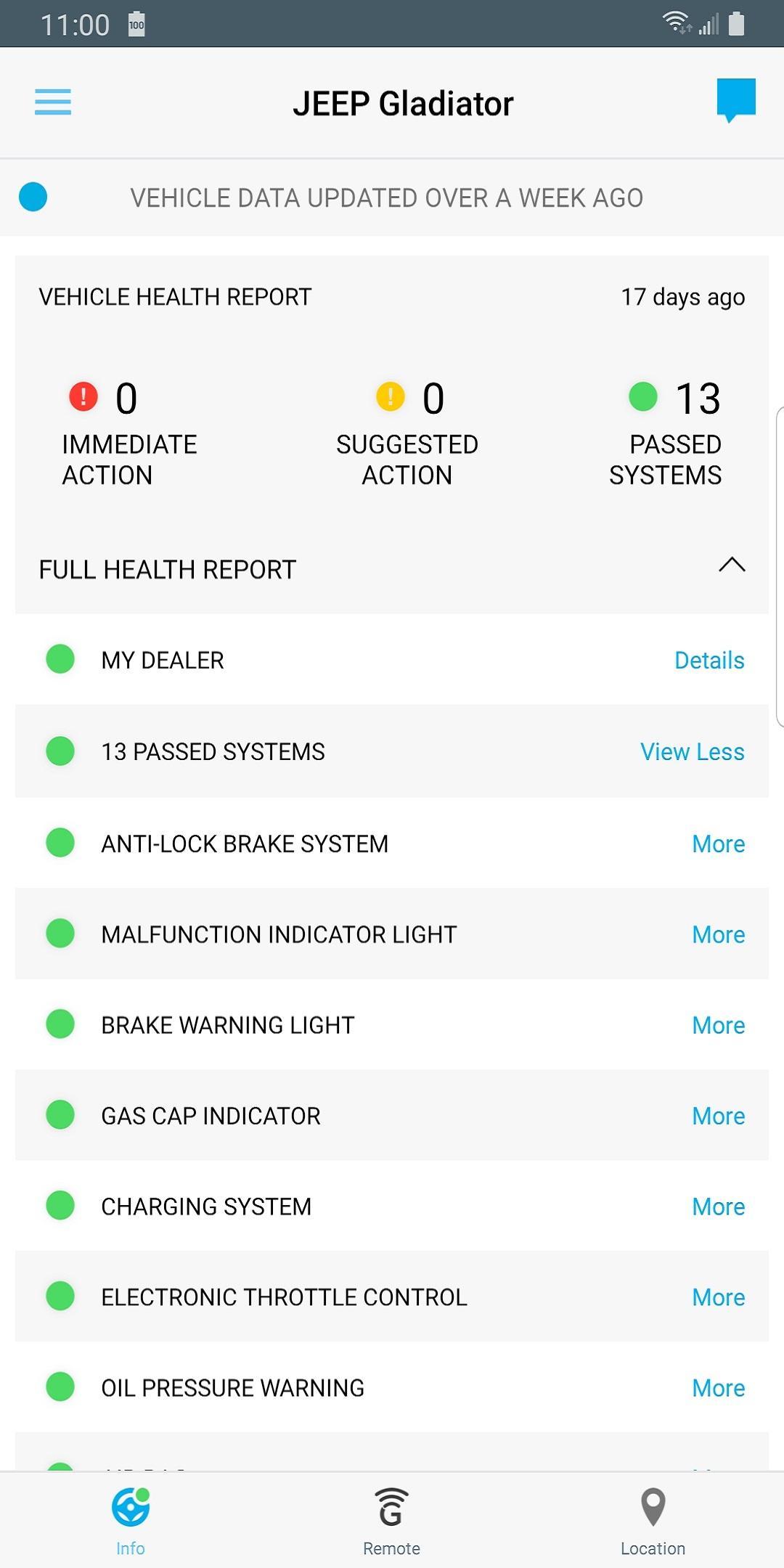 app su uconnect scarica