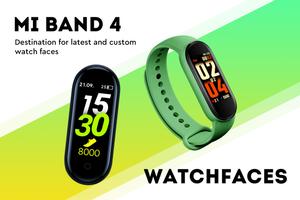 Mi Band 4 WatchFaces 海报