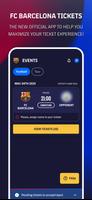 FC Barcelona Tickets Affiche