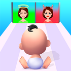 آیکون‌ Good or Bad Mom Run: Mom Games