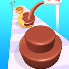 Cake Stack: jeux de gâteaux 3D icône