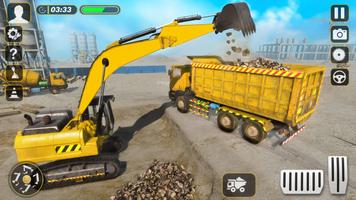 JCB Construction Excavator 3D 海報