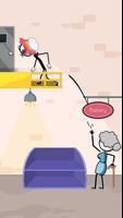 Stickman Robber: Puzzle Game capture d'écran 1