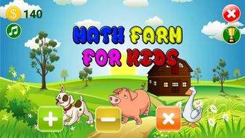 Math Farm for Kids Affiche